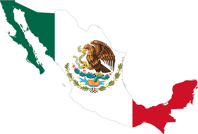 Mexican flag colors