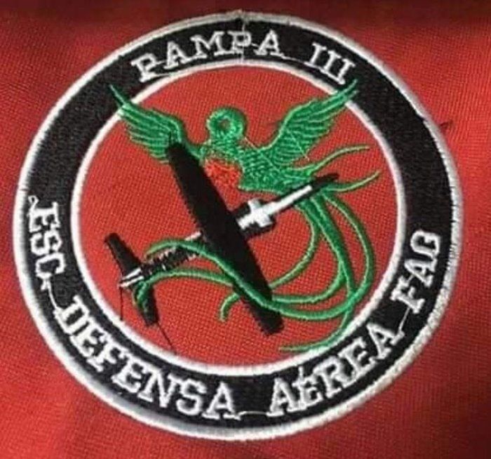 The shield that the pilots of Pampa III of the Guatemalan Air Force will use.