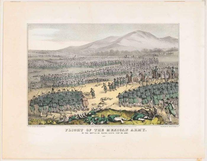 Mexican-American War. Image: Currier & Ives : a catalogue raisonné / compiled by Gale Research