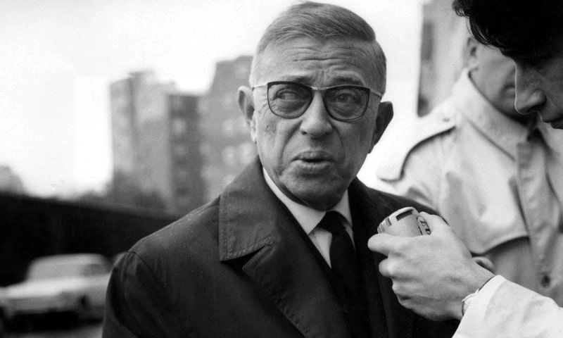 French philosopher Jean-Paul Sartre.