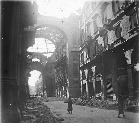Milan after the bombing attack.
