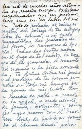 Las cartas de amor de Frida Kahlo.