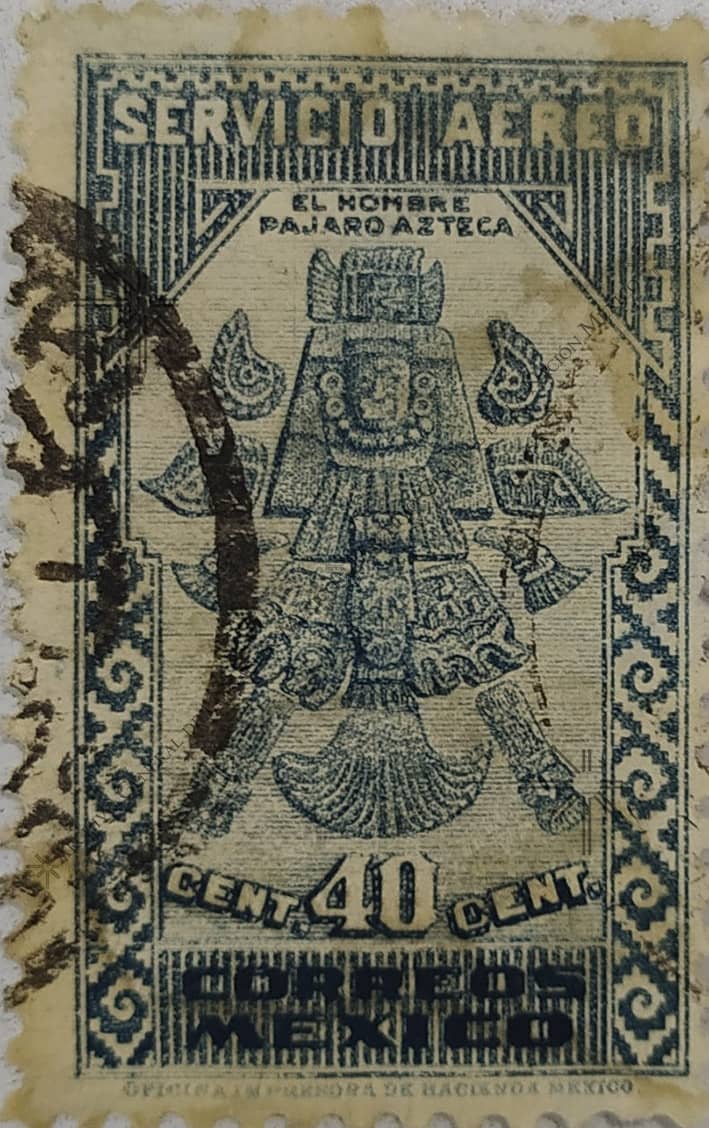 Mexican air service stamp.