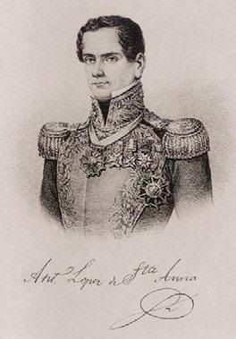 Antonio López de Santa Anna.
