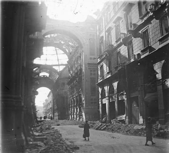 Milão após o ataque a bomba