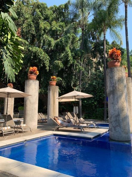 Relax by the pool in Cuernavaca
