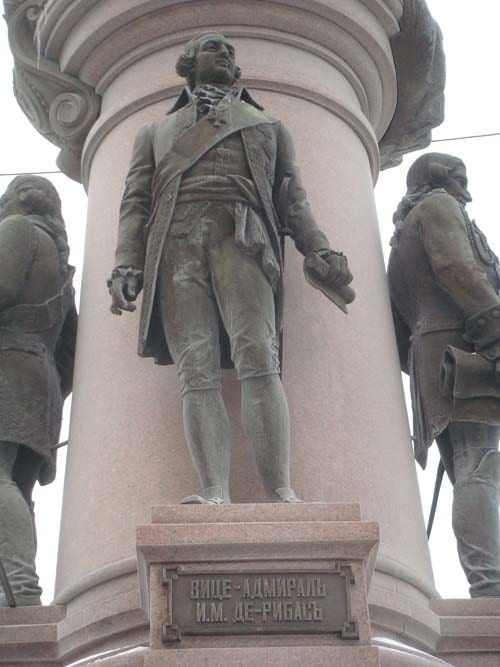 Statue of De Ribas in Odessa