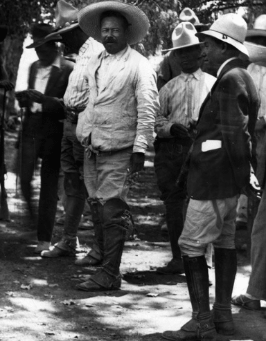 Francisco Villa during his surrender.