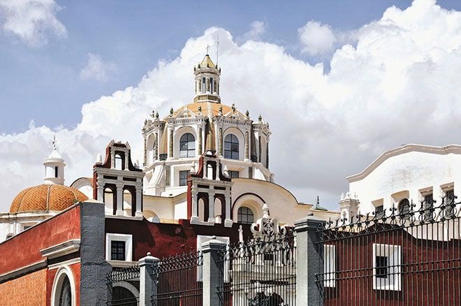 Conventual church of Santo Domingo de Guzmán, Puebla.