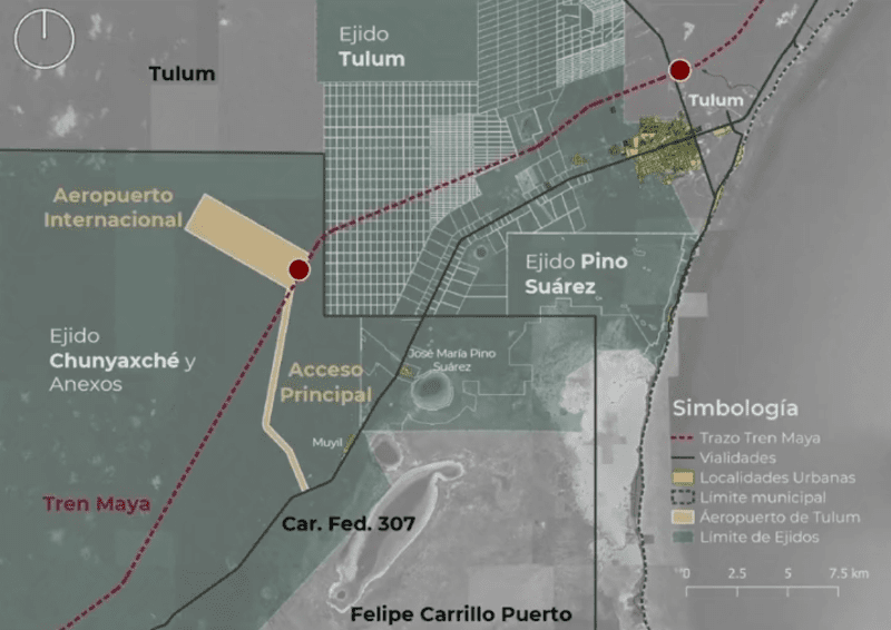 Project of the New Tulum International Airport.