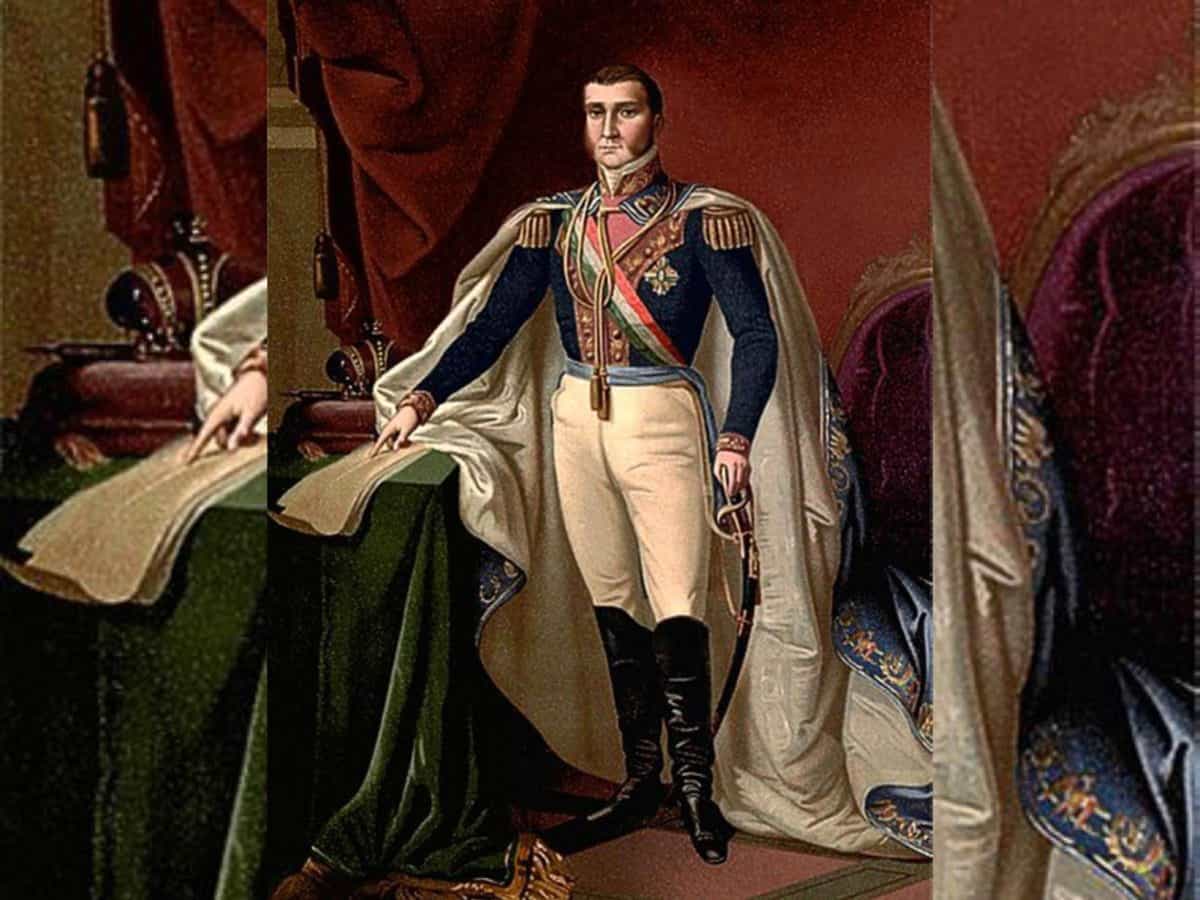 Agustín de Iturbide's popularity from the beginning was enormous.