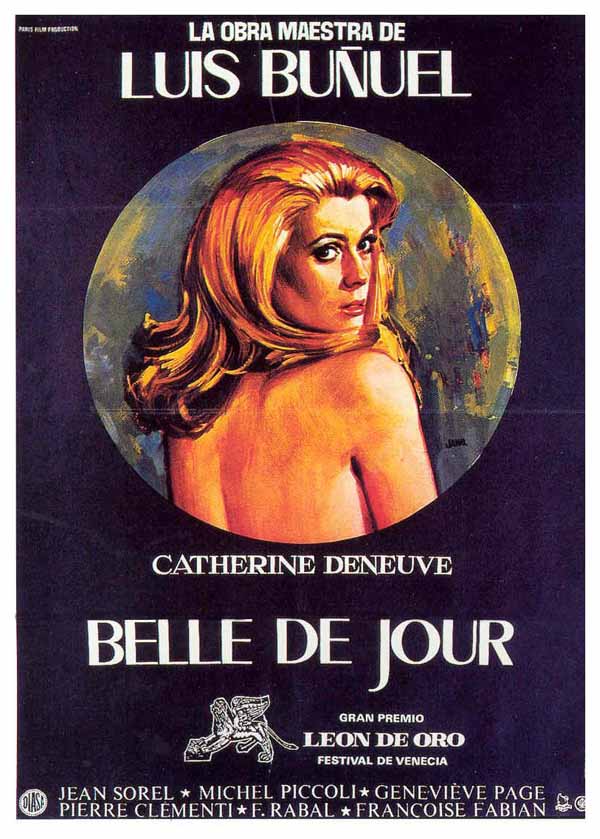 Bella de dia (Beautiful by day), a film by Luis Buñuel