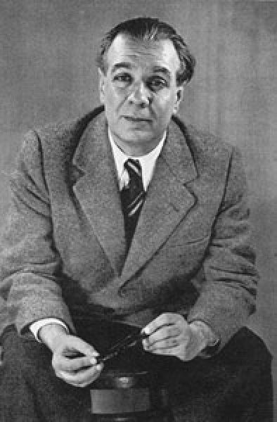 Argentinian writer Jorge Luis Borges