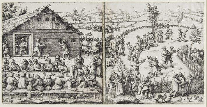 The Festival, after 1520 by Daniel Hopfer.
