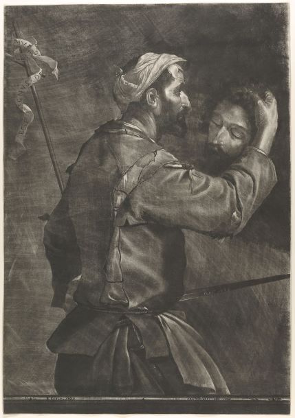 The Great Executioner with the Head of Saint John the Baptist by Prince Rupert of the Rhine, 1658.