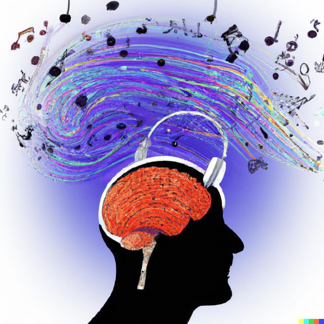 The brain itself is changed by music, both by listening to it and by practicing it.