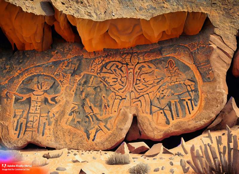 Deep in the heart of California, Cortés discovered the ancient rock art of the region.
