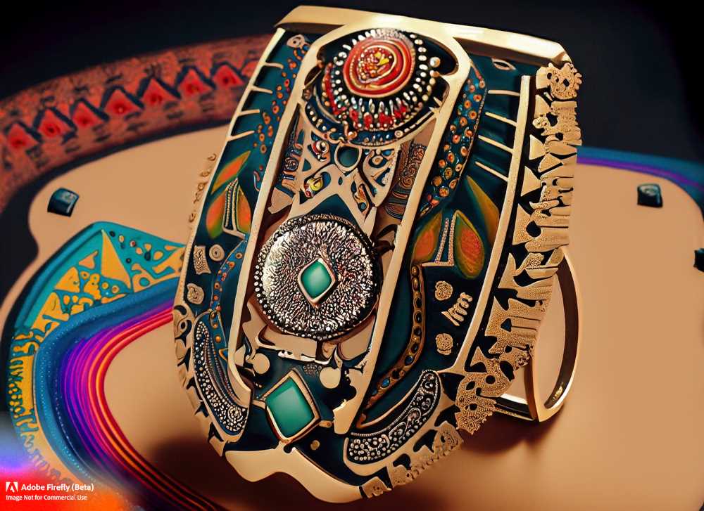 Artisans skillfully craft jewelry preserving Mexico's rich metalworking traditions.