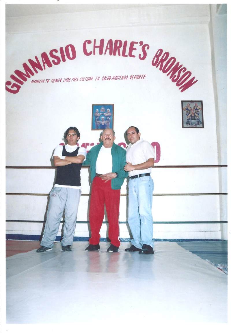 The Mexican Charles Bronson Gym in Mexico City.
