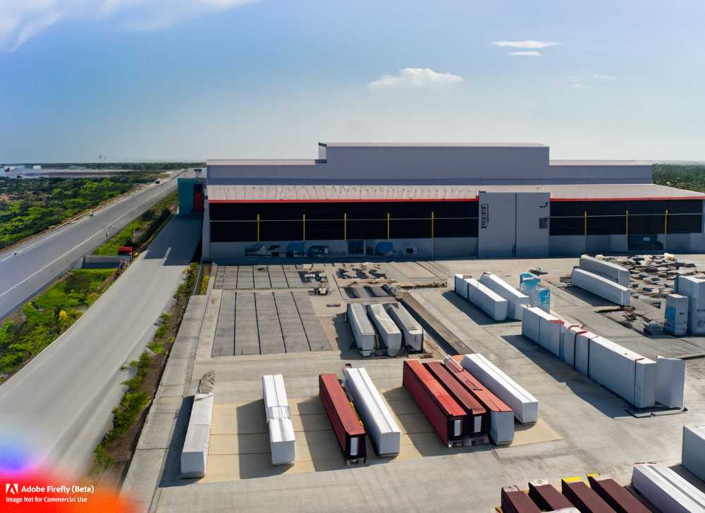 A photo of a logistics center in Mexico - Efficient logistics can help Mexico streamline its supply chains.