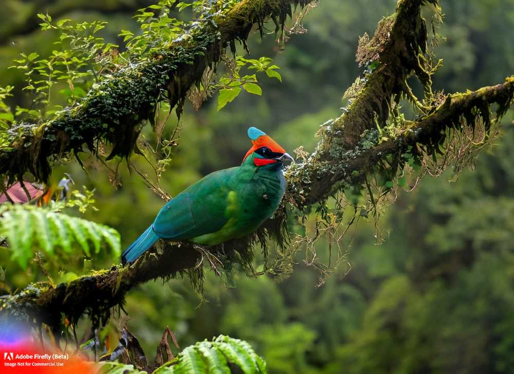 Cloud forests in Central America provide the habitat for the resplendent quetzal.