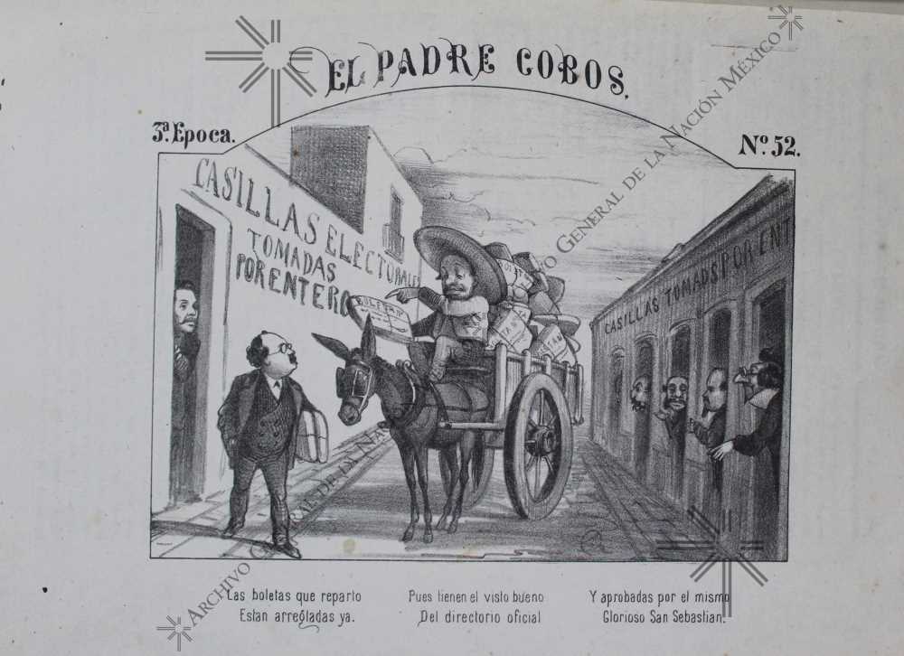 El Padre Cobos, a newspaper owned by Ireneo Paz.
