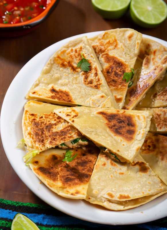 These chicharrón quesadillas are bursting with authentic Mexican tastes!
