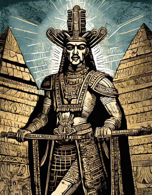 The enigmatic Moctezuma II, a blend of priest and ruler, presided over the Aztec Empire during a pivotal era in history.