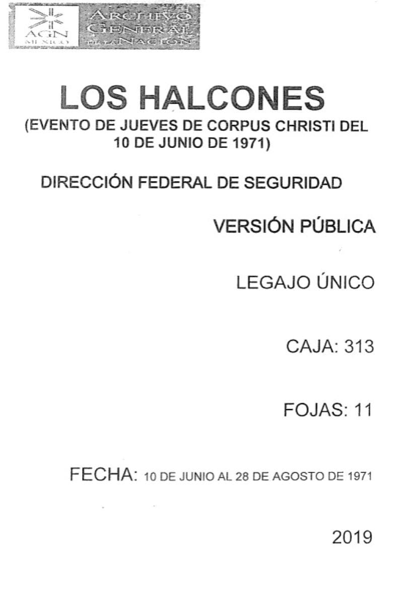Los Halcones: The State's Secret Weapon Against Dissent