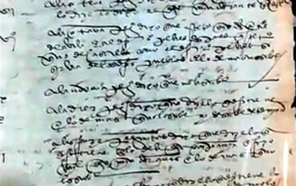 Mexico recovers Hernan Cortes' letter