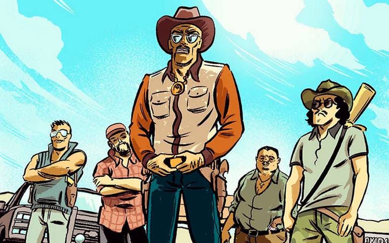 The story of Don Alejo, the hero of Tamaulipas, arrives at the comic