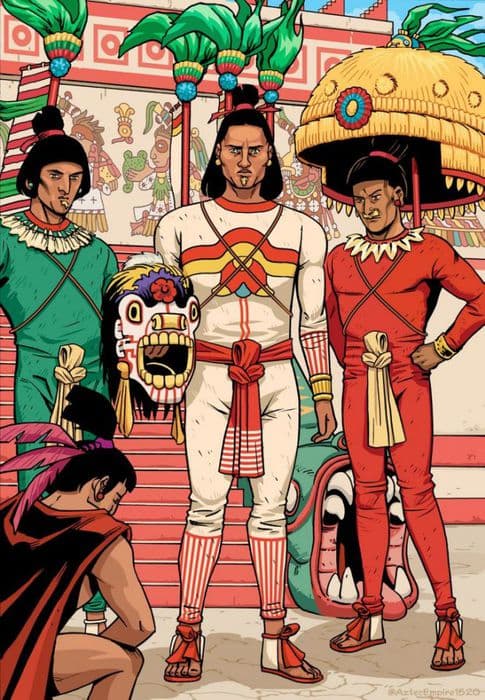 Aztec Empire, the comic about the splendor and the conquest of ancient Mexico