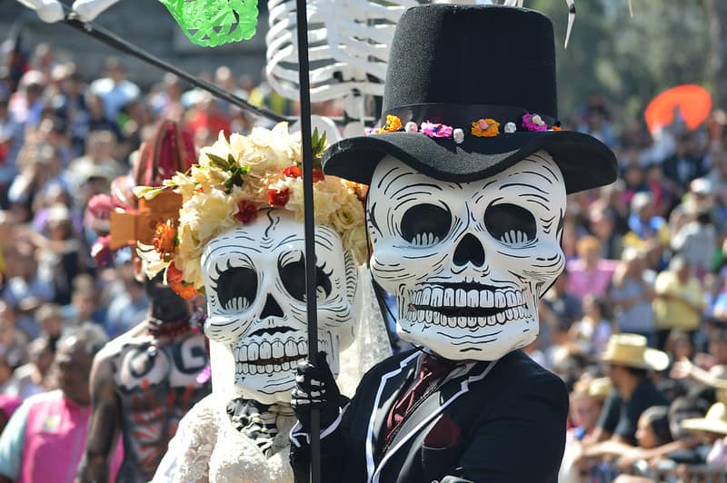 One million people attended the Day of the Dead Parade in Mexico City