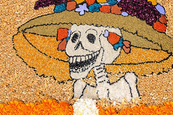 What role the Catrina plays in the Day of the Dead celebration