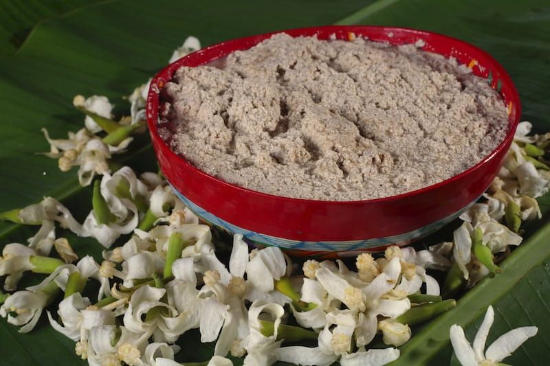Rosita de cacao, the flower of Oaxaca's signature drink tejate