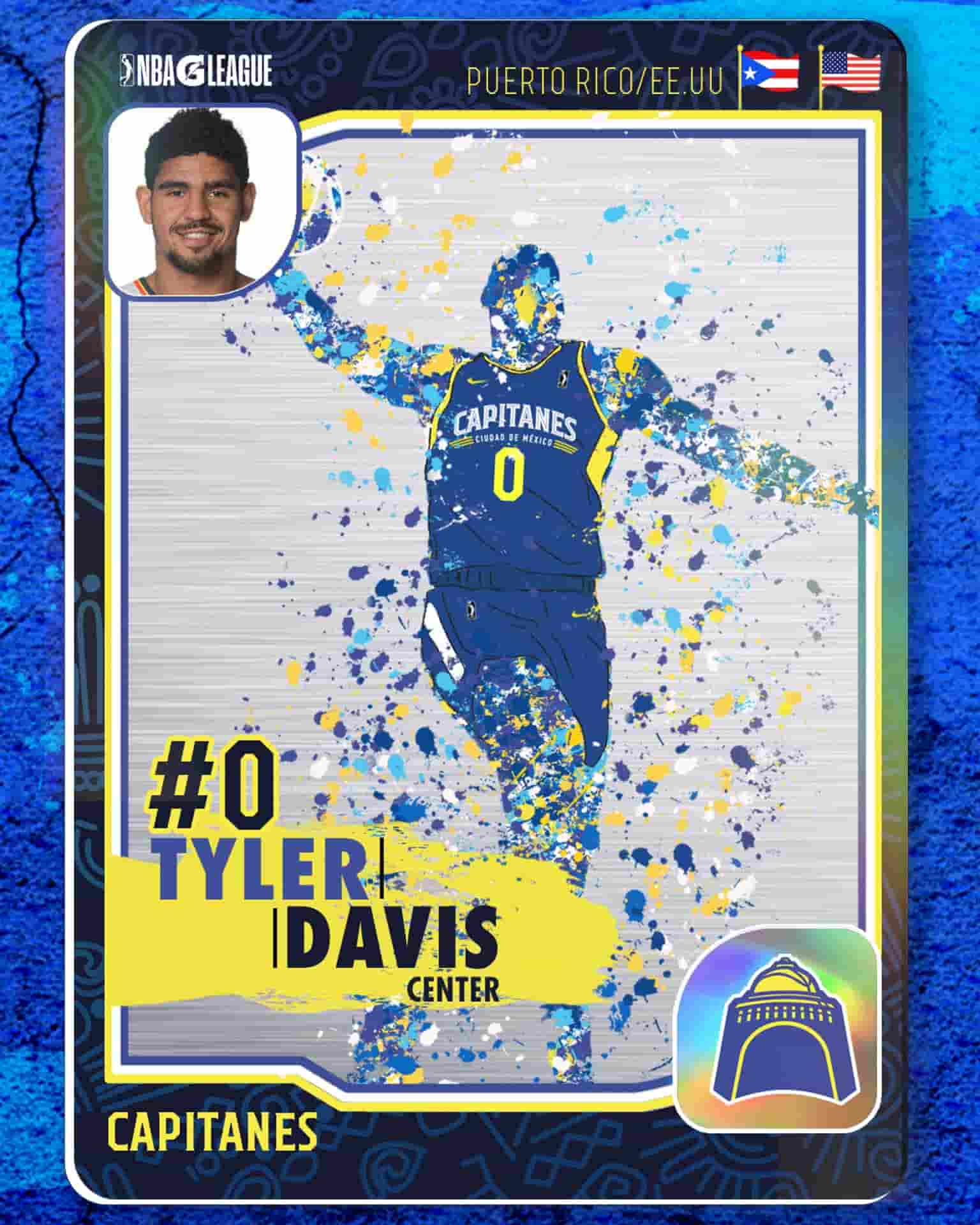 Tyler Davis, the first signing announced by Capitanes to debut in the G League