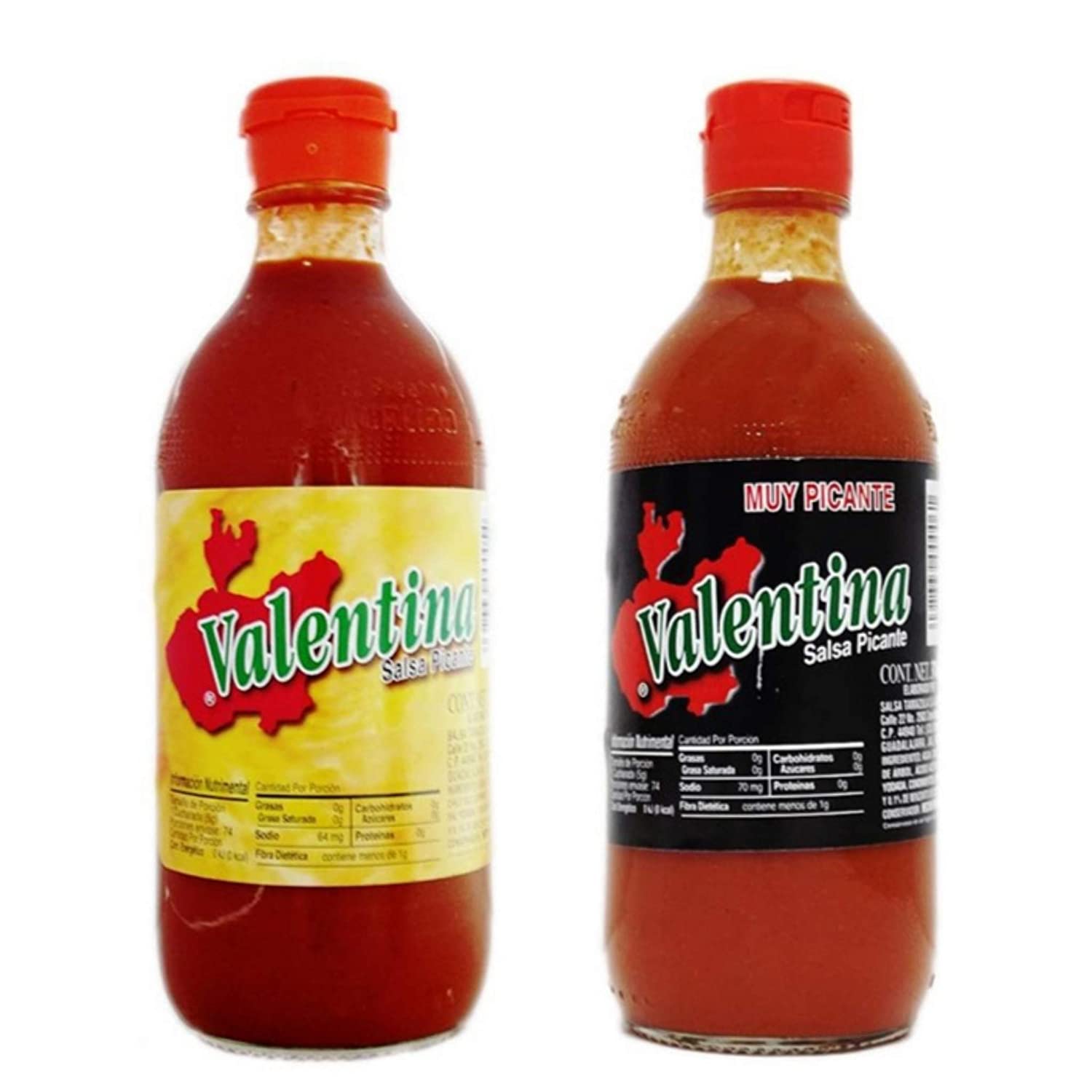 The ingredients of the Valentina Sauce