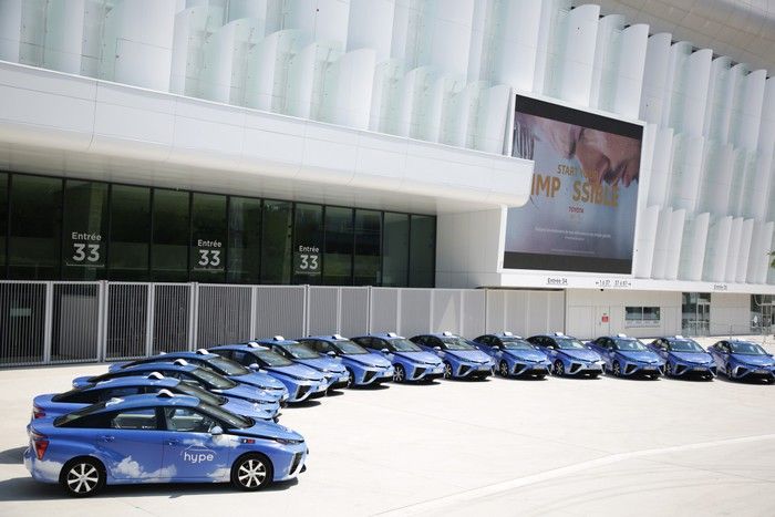 The first and largest fleet of hydrogen taxis in the world emerges