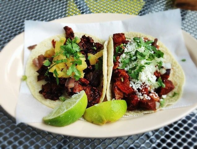 In the absence of love, some tacos al pastor!
