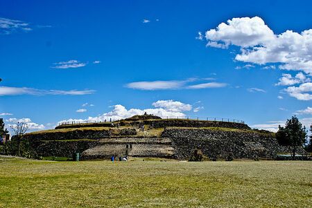 The archaeological site of Cuicuilco - cultural wonder in the urban jungle