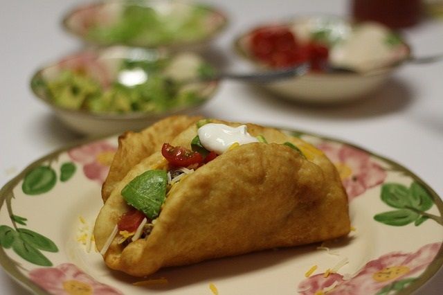 Quick main course recipe: Tacos with organic minced beef