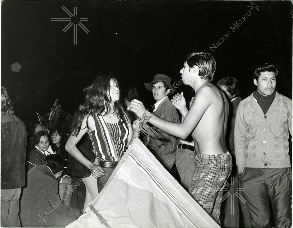 How was the hippie movement in Mexico in the 1960s?
