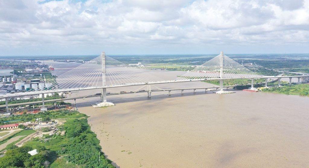 Colombia will have the widest bridge in Latin America