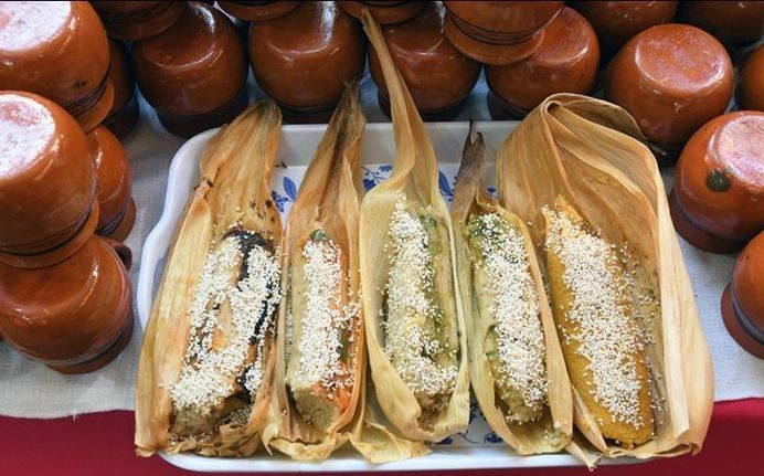 In Mexico, there are around 500 varieties of tamales