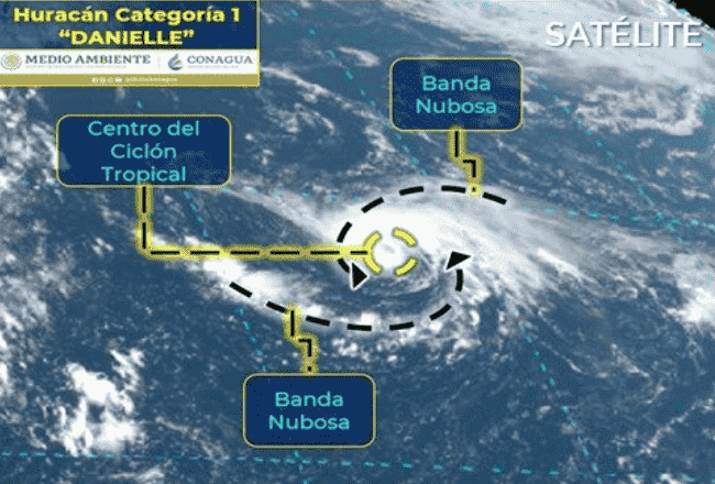 Danielle becomes 2022's first Atlantic hurricane