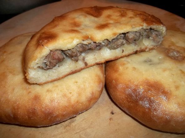 Kubdari meat pie, a Georgian specialty recipe