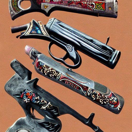 Shoot with Style: The Rise of Pistols with Mexican Cultural Motifs