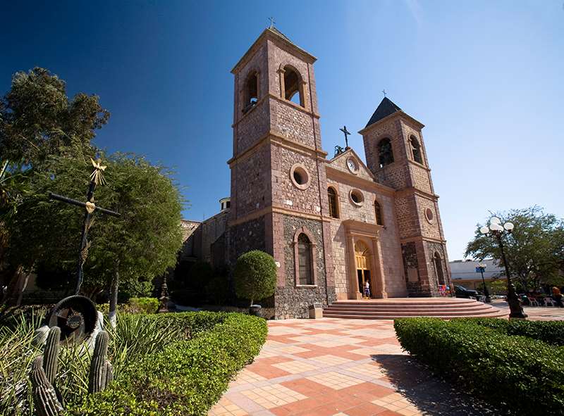 The Cathedral of Our Lady of La Paz in Baja California Sur