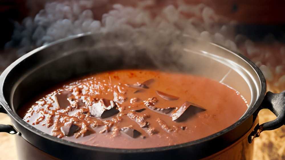 How Mole Sauce Whispers Its Readiness in Your Ears