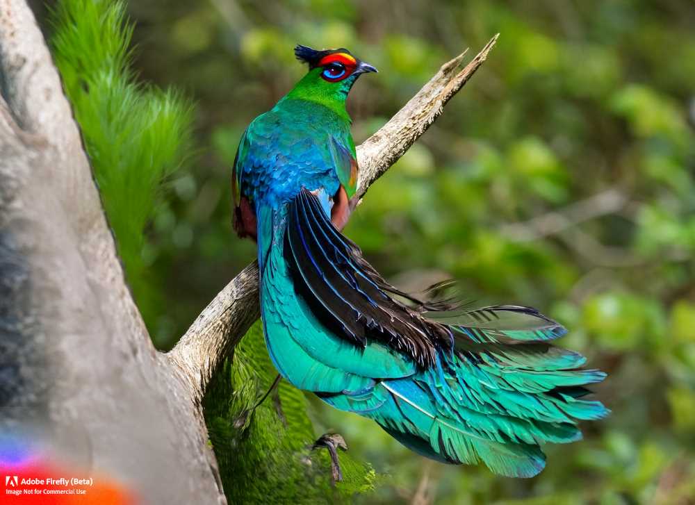 The Acrobatic Courtship of the Resplendent Quetzal